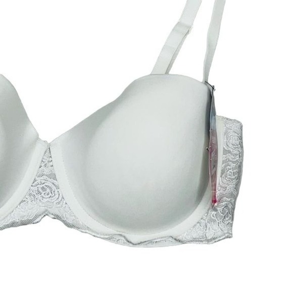 Maidenform Love the Lift Embroidered Push-Up Balconette Bra DM9905 36C - Picture 6 of 13